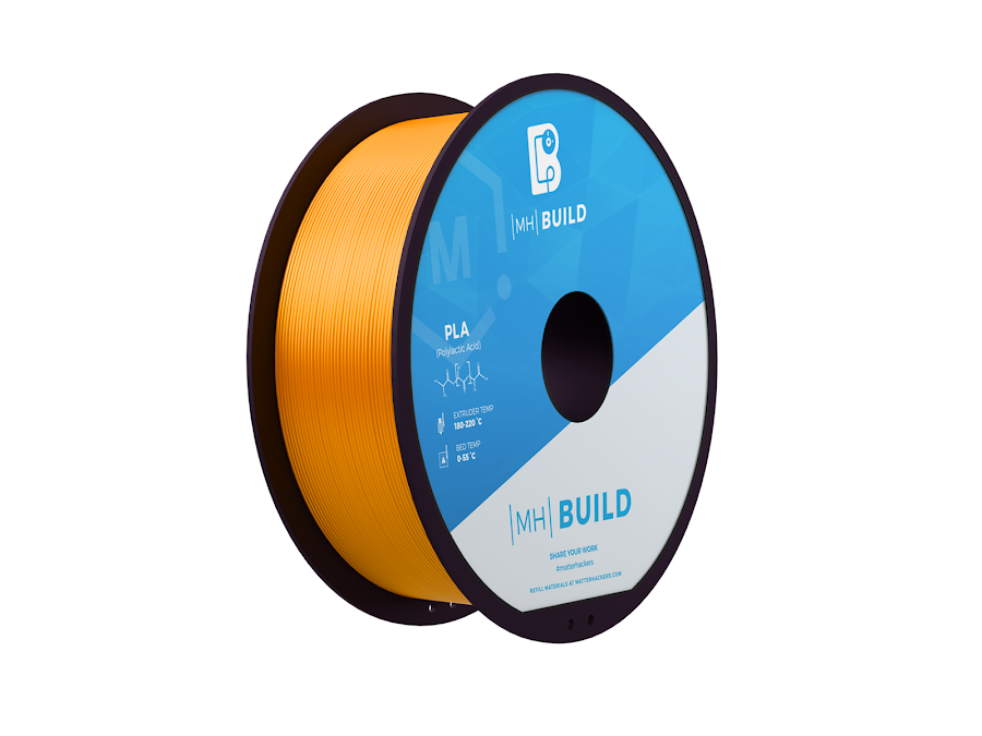 Orange MH Build Series ABS Filament - 2.85mm (1kg)