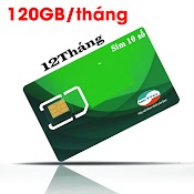 Sim 4G Viettel V120N 4Gb/Ngày (120Gb/Tháng) + 50 Phút Gọi Ngoại Mạng + Miễn Phí Gọi Nội Mạng Chỉ Với 120K/Tháng