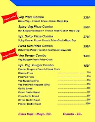 Pizza Den Pizza menu 2