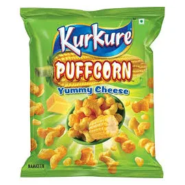 Kurkure - Puffcorn, Yummy Cheese - 56 gm