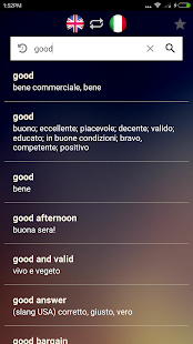 Lastest Italian English Dictionary APK