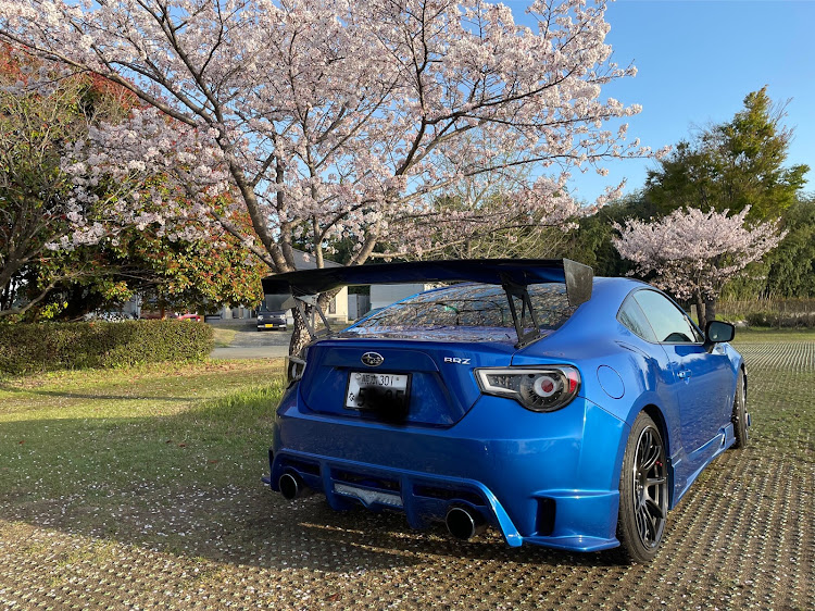 BRZのドライブ・桜と愛車・夜桜と愛車に関するカスタム事例の投稿画像3枚目