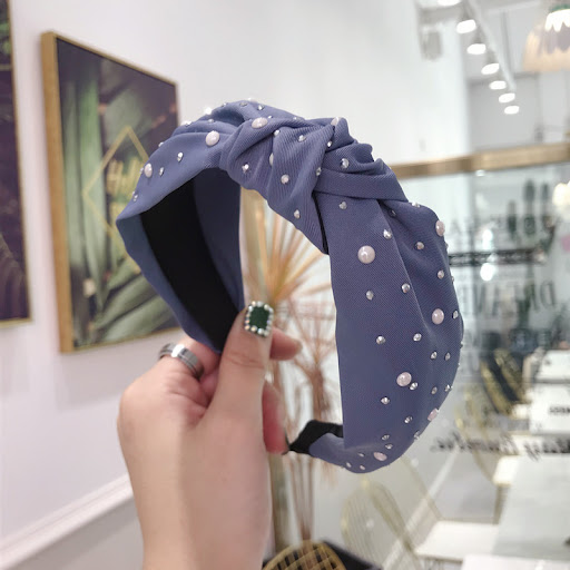 Title 1, New Fashion Girls Headband Handmade Shining Pea...