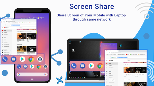 Screen Share- Share your screen with Friends