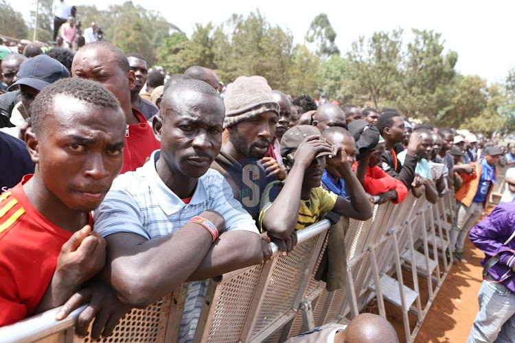 Scenes at Kamukunji Grounds where Azimio leader Raila Odinga is set to hold a rally on January 23.