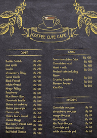 Coffee Cute Cafe menu 4