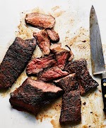 Grilled Steak Recipe with Coffee Spice Rub Recipe was pinched from <a href="http://leitesculinaria.com/99624/recipes-grilled-steak-with-coffee-spice-rub.html" target="_blank">leitesculinaria.com.</a>