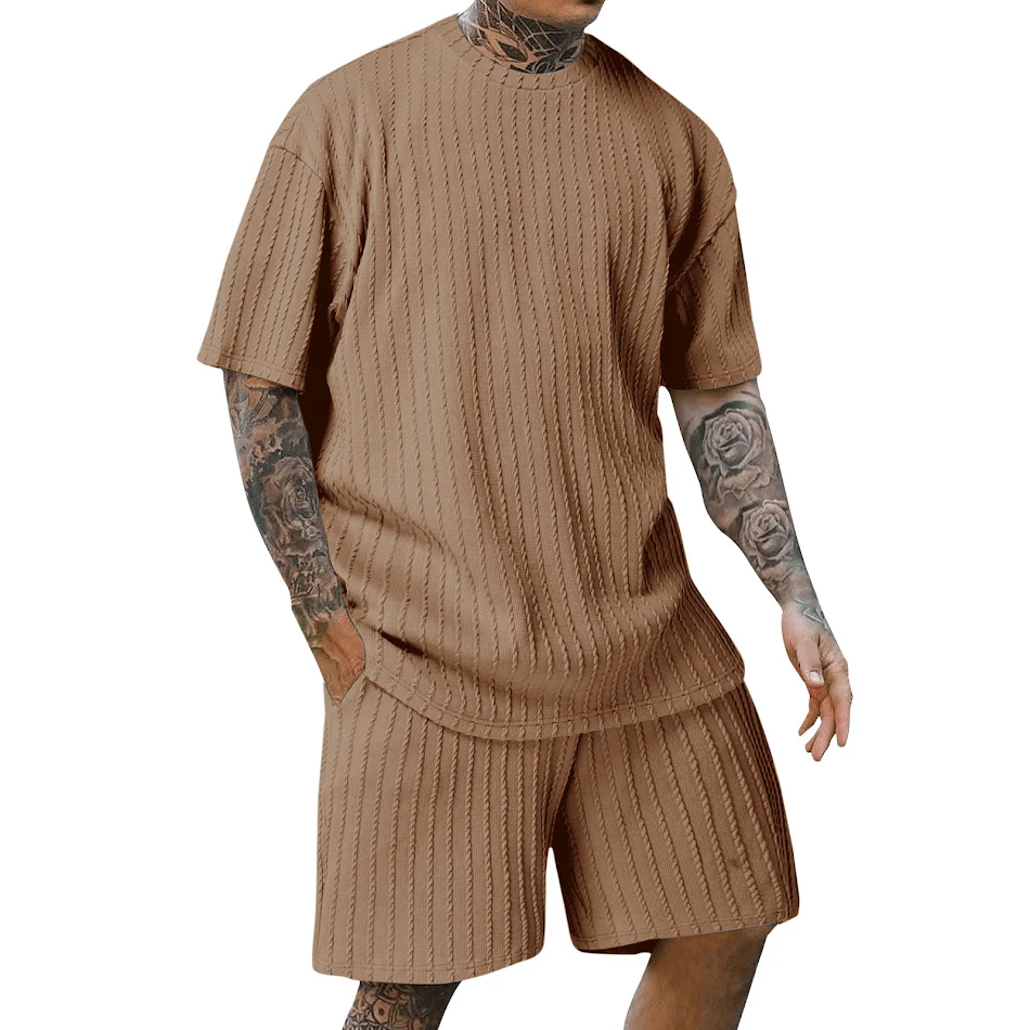 Head Vertical Pattern Two Piece Set, designed for a modern and stylish look. Comfortable to wear and easy to combine, pe