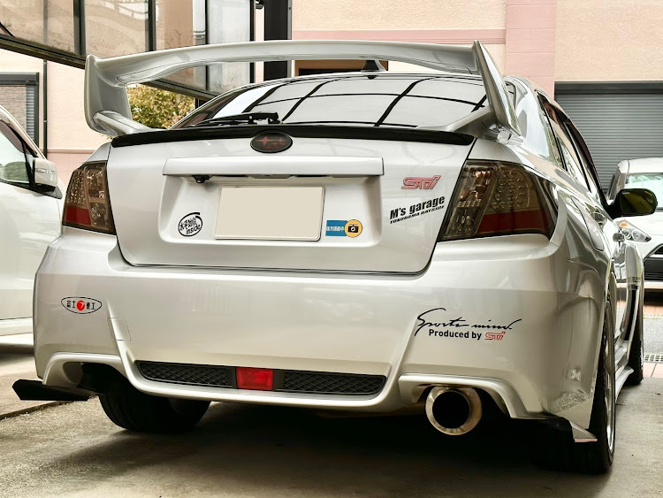 インプレッサ WRX STIの9月も終わりますね・スマホ撮影・クルマいじりできる季節到来・シロウトクオリティ・teamBOXERに関するカスタム事例の投稿画像7枚目