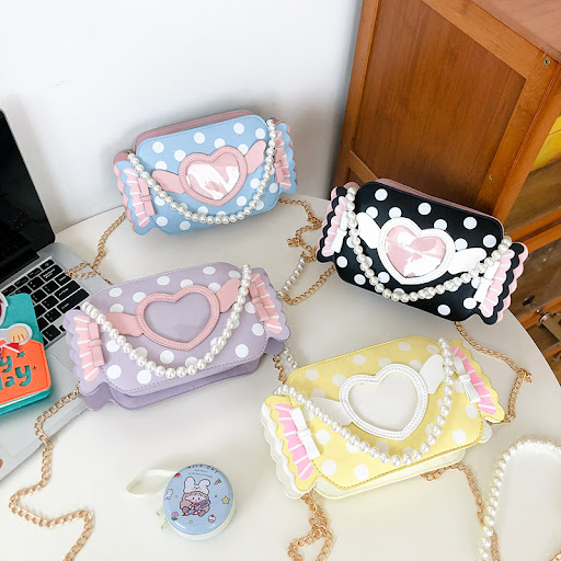 Title 1, Fashion Candy Shape Soft Girl Bag, soft and ado...