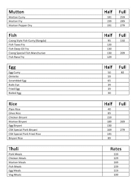 Ibrahim Sooper Tea Stall menu 3