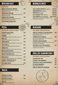 The Rock Cafe & Lounge menu 1