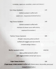 Wanderlust Bistro menu 5