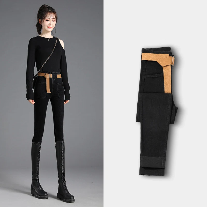 Highly Designed Tight-fitting Women's Trousers With Small Feet. Experience exceptional comfort and a flattering, stylish
