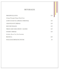 Leisure Inn Grand Chanakya menu 3