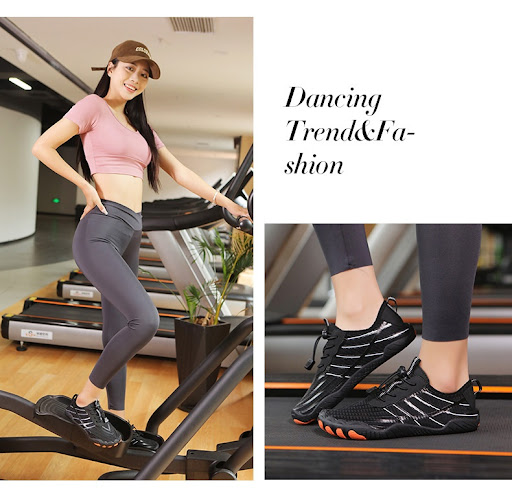 Title 6, Indoor Fitness Shoes Mens and Womens Soft Bot...