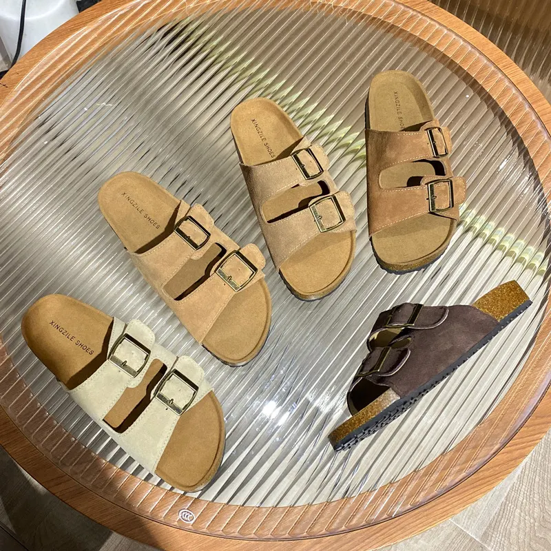 Tongs Femme Mode Personnalité Un Mot