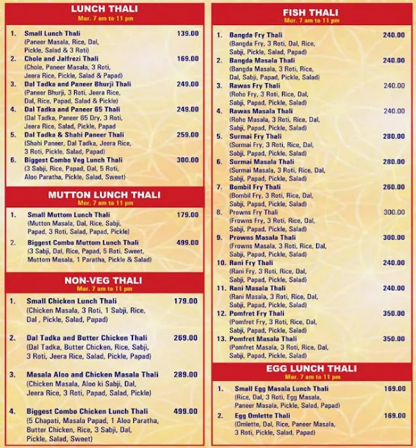 Meals & Co menu 