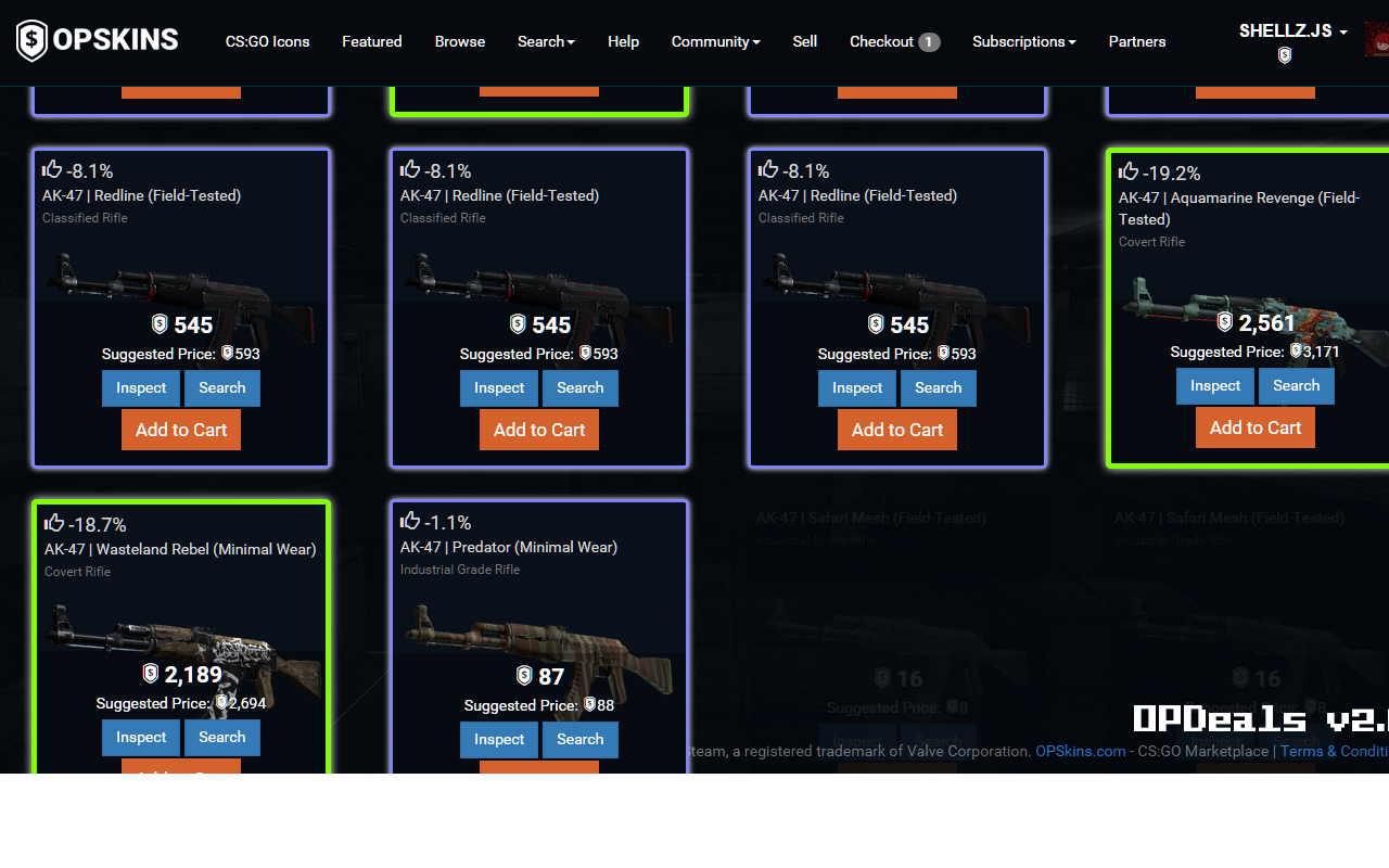 OPDeals - Find the best deals on OPSkins.com Preview image 4