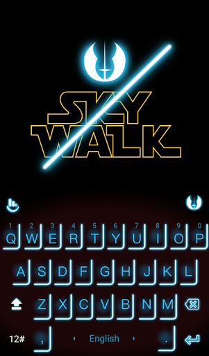 Sky Walker Keyboard Theme