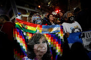Supporters gather in front of the house of Argentina's Vice-President Cristina Fernandez de Kirchner after she was attacked by an unidentified assailant with a gun late on Thursday, according to local television footage, in Buenos Aires, Argentina, September 1, 2022. 
