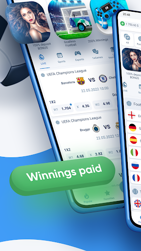 Screenshot 1xBet ﹣Sports Betting