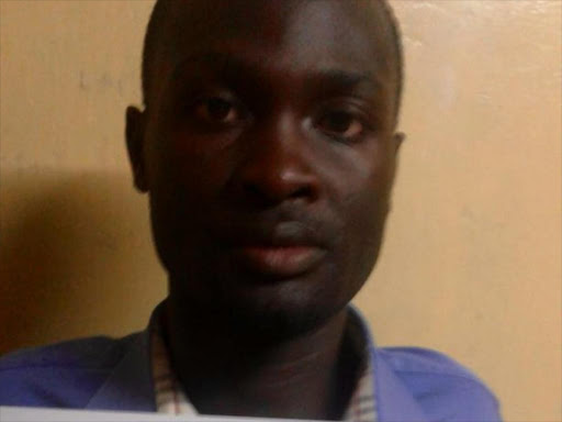 Willy Wanyonyi Musikali- a teacher suspected of defiling a student of Moi Girls High School Kamusinga in June 2018 arrested by DCI. / COURTESY