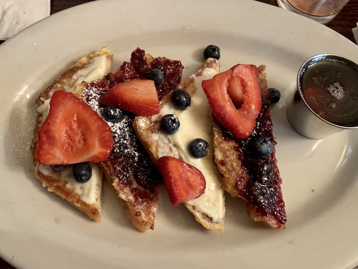 Raspberry Brie French Toast