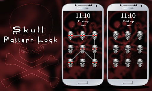 Skull Pattern Lock