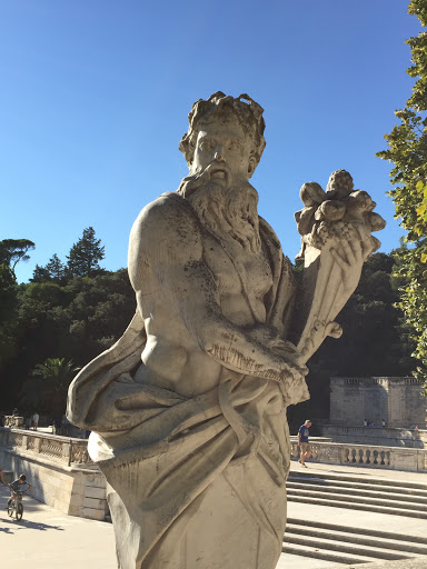 Jardins de la Fontaine, Nîmes,