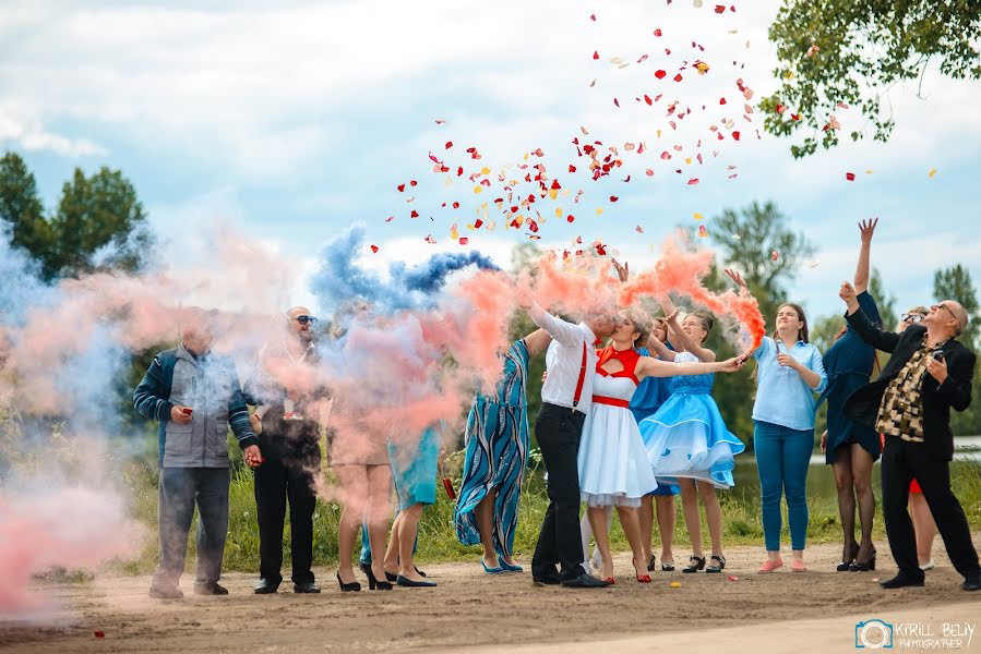 Wedding photographer Kirill Belyy (tiger1010). Photo of 30 August 2017