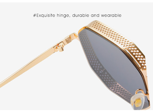 Title 3, Metal Sunglasses for Men and Women UV Protectio...