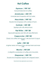 Cafe Earnest menu 2