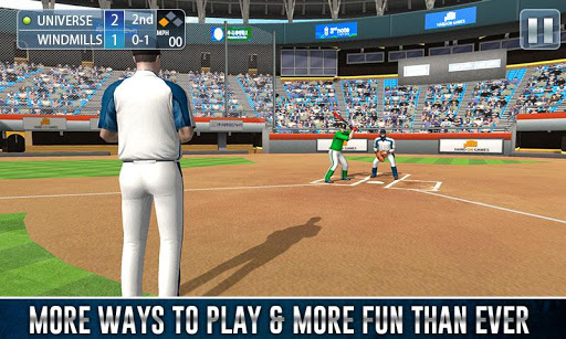 Screenshot Real Baseball Pro Game - Homer