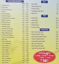 Aagra Da Dhaba menu 1