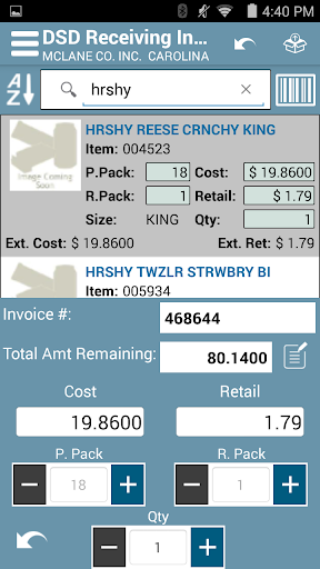 McLane DSD Receiving