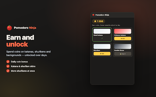 Pomodoro Ninja — Focus Timer & Game screenshot 3