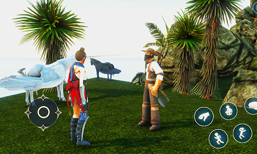 Screenshot Pegasus flight simulator game