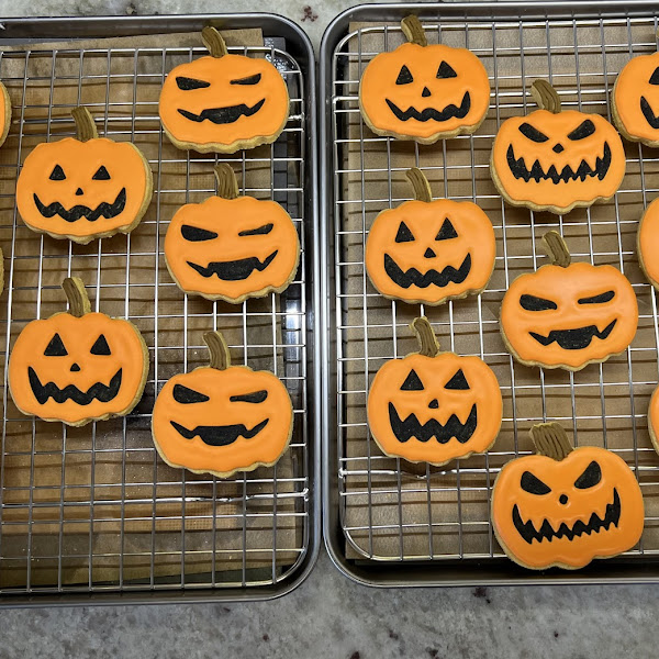 Halloween Sugar Cookies