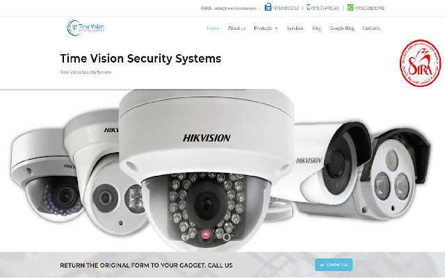 Time Vision Security Systems chrome extension