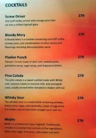 Addictive Lounge menu 4