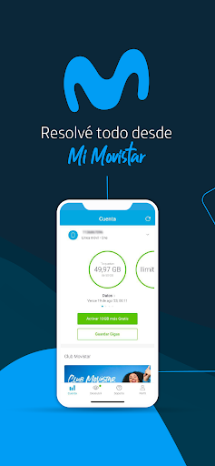 Screenshot Mi Movistar Argentina