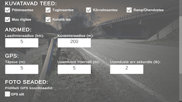 RoadInfo Camera Screenshot