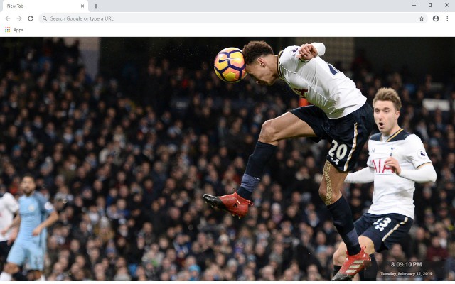 Dele Alli New Tab & Wallpapers Collection