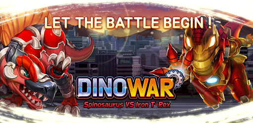 Dino War Spino VS Iron T-Rex
