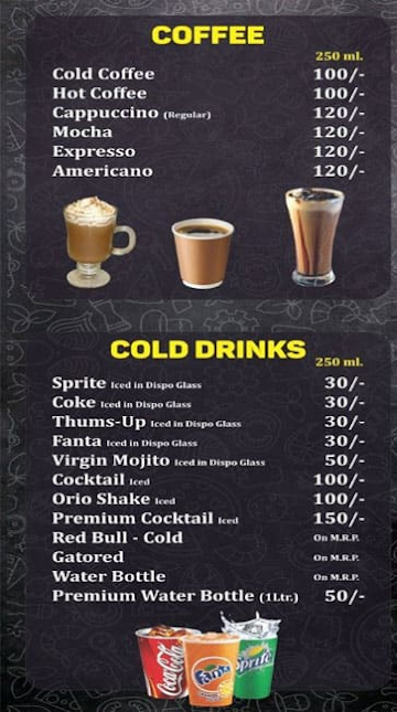 Australian Chef Pizza menu 