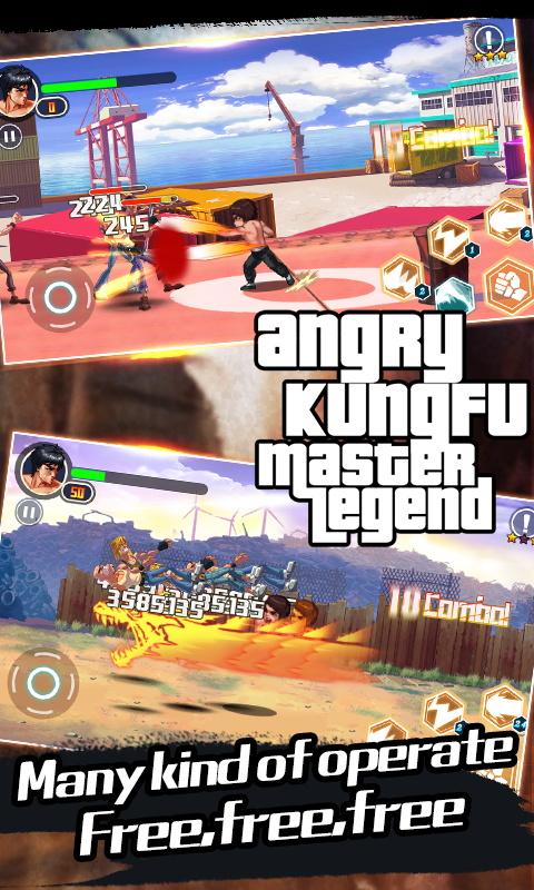 Angry KungFu : Master Legend Screen 1