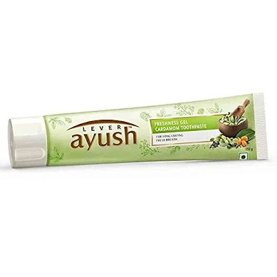 Ayush Freshness Gel Cardamom Toothpaste 150 Gm