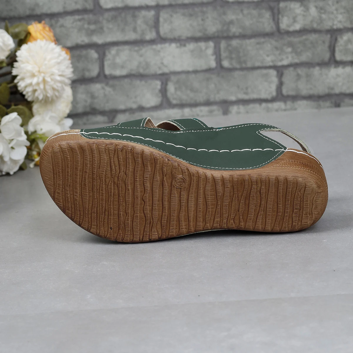 Title 11, Zomer sleehak platform sandalen voor dames in g...