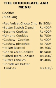 The Chocolate Jar menu 2